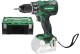 Hikoki DV18DBSLW6Z Accu klop-boor-schroefmachine - 18 V / 70Nm - Exclusief lader en accu's - HSC II koffer
