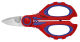 Knipex 95 05 10 SB Elektricienschaar met krimpfunctie