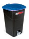 Tayg 60P Afvalcontainer met Voetpedaal - 60 Liter - blauw - 431029