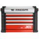 Facom JET.C4M3A Opzetkast voor gereedschapswagen M3 - Rood