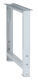 Lista 43.231.020 Werkbankvoet verstelbaar | H700/1050 x B80 x D725 | Lichtgrijs