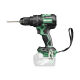 Hikoki DV36DCW2Z Accu klop-boor-schroefmachine - 36 V / 155 Nm - Exclusief lader en accu's - HSC II koffer