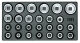 Gedore 1500 ES-19 IS Set dopsleutels 1/2" - 1733109