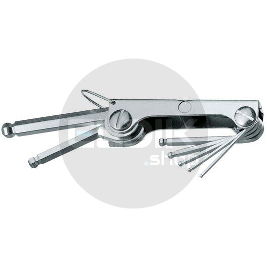 Gedore SCL 42-70 7 Delige Inbussleutelset in Metalen Houder - 6347350
