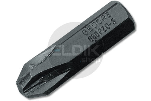 Gedore 690 PZD 4 S-010 Schroefbit Pozidrive, 10 Dlg - PZ4 - 6553680