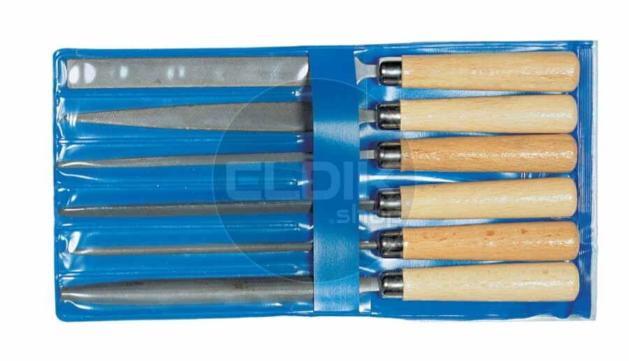 Gedore 8728 6 Delige Sleutelvijlenset - 6771910