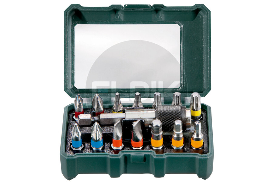 Metabo 626703000 Bit-assortiment 15-delig