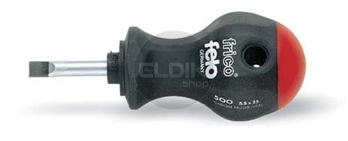 Felo 500 550 10 Schroevendraaier stubby sleuf 5,5
