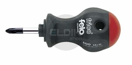 Felo 501 010 10 Schroevendraaier stubby PZ 1