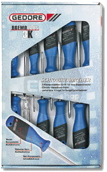 Gedore 2150-2160 PH-010 10 Delige Schroevendraaierset - 1482343
