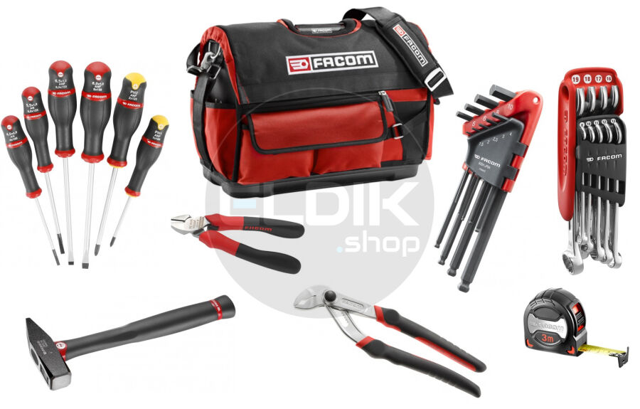 Facom BS.T20CM28 30 delige Gevulde Gereedschapstas – M