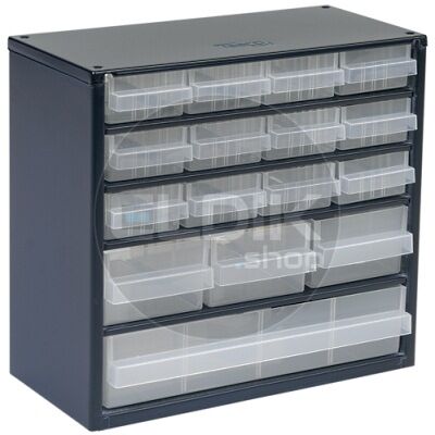 Raaco 616-123 16 Laden Metalen Ladekast - 137560