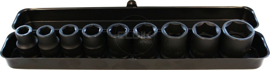 E-Tools 70022 9 Delige Krachtdoppenset 1/2"