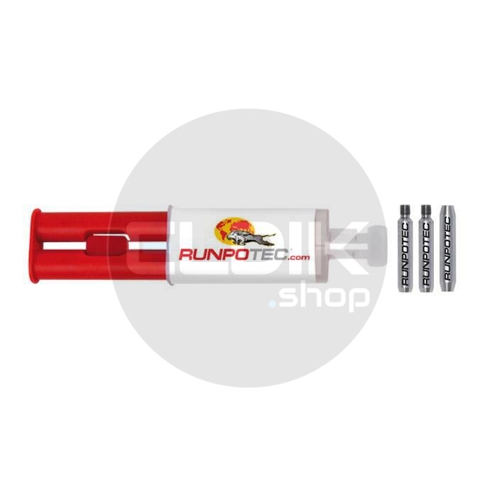 Runpotec 20385 RVS Reparatieset diam. 9mm RTG12 Glasvezel Trekveer, 4-delig
