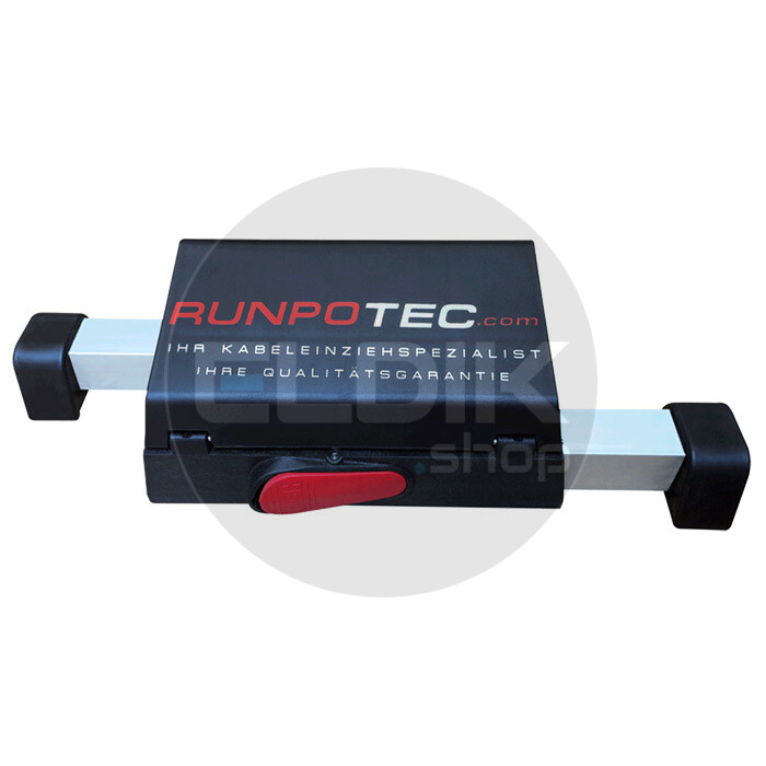 Runpotec 20278 Uitschuifbare Standaard incl. Opbergvak t.b.v. 4,5 en 6mm Haspels
