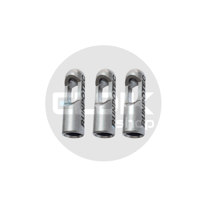 Runpotec 20487 Set RVS Trekogen diam. 7mm RTG6 t.b.v. Glasvezel Trekveeren 4,5mm en 6mm (3 stuks)