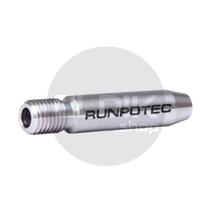 Runpotec 20381 RVS Eindhuls t.b.v. diam. 7,5mm Glasvezel Trekveer RTG12