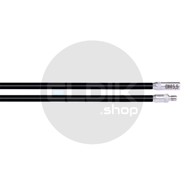 Runpotec 10044 RunpoStick zwart 5,5mm 2 x 1m