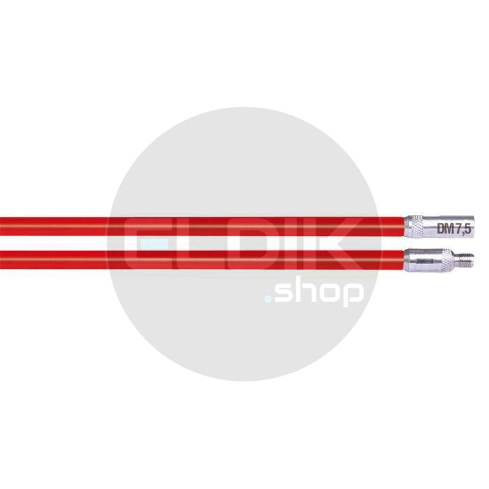 Runpotec 10045 RunpoStick rood 7,5mm 2 x 1m