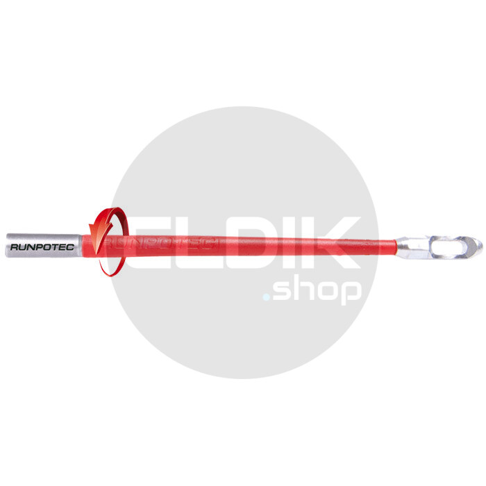 Runpotec 20238 GLEITER diam. 7mm RTG6 met speciale trekkop met anti-torsie-as