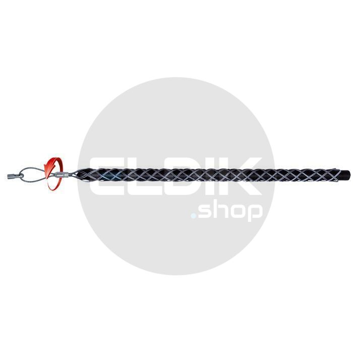 Runpotec 20266 RVS Kabeltrekkous met RTG6 schroefdraad en trekoog 9-15mm