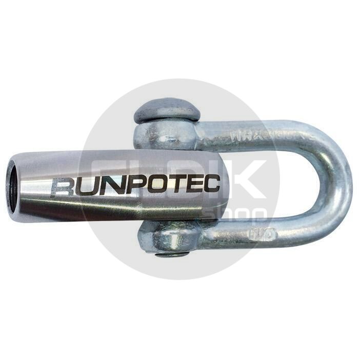 Runpotec 20383 RVS Trekkop met schakel RTG12