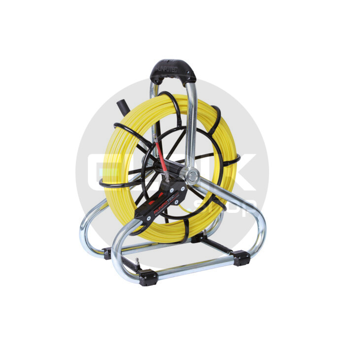 Runpotec 10056 Standaard set Glasvezel Trekveer diam. 4,5mm RTG6, 40m incl. Haspel