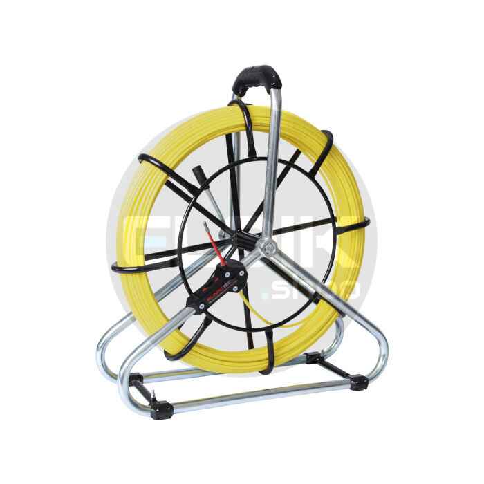 Runpotec 10060 Standaard set Glasvezel Trekveer diam. 6mm  RTG6, 40m incl. Haspel