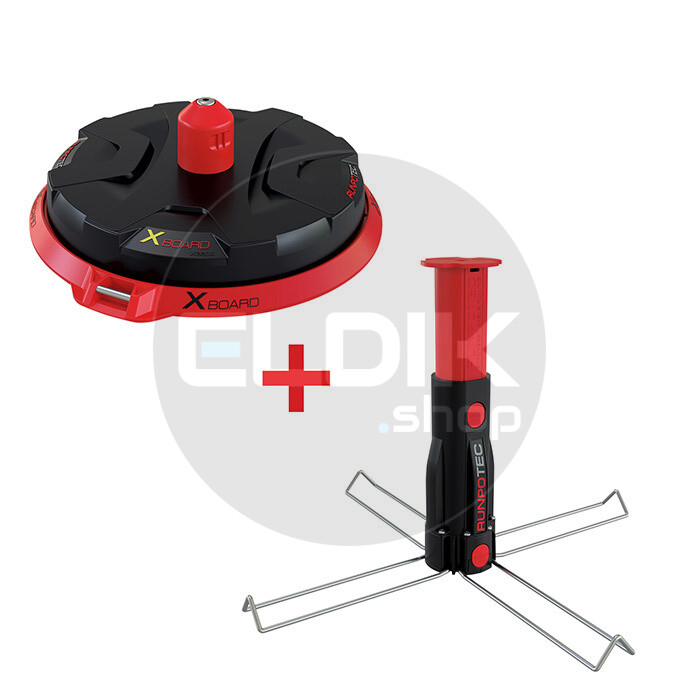 Runpotec 10174 X Board XB300 Kabelafroller met Centreerdoorn