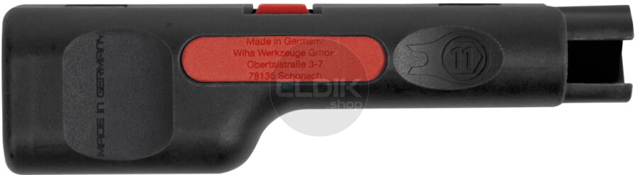 Wiha Z73200306SB Strip- en montagegereedschap  voor coaxkabel met F-stekker - 44241