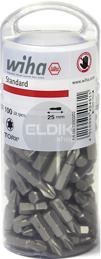 Wiha 7930011 Schroefbit Standard 25 mm TORX¨ - 40465