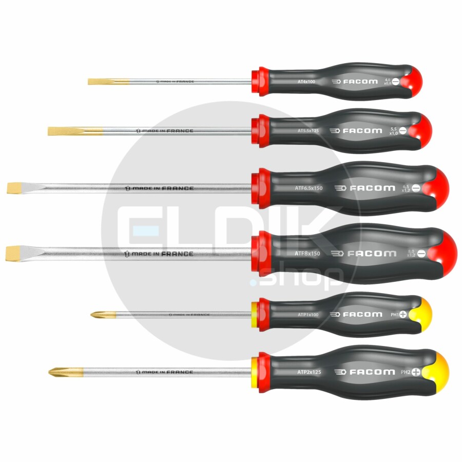 Facom ATP.J6PB 6 Delige Schroevendraaierset