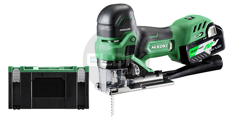 Hikoki CJ36DBWRZ Accu decoupeerzaag 36V - 2 x 2.5Ah - HSC II koffer
