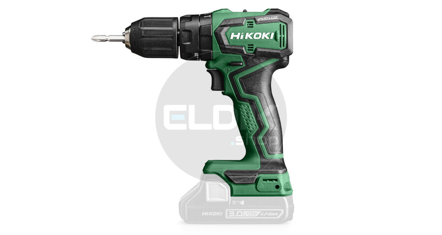 Hikoki DV18DDW4Z Accu klop-boor-schroefmachine DV18DDW4Z  - 18V - 55 Nm - In kartonnen doos. Exclusief accu's en lader.