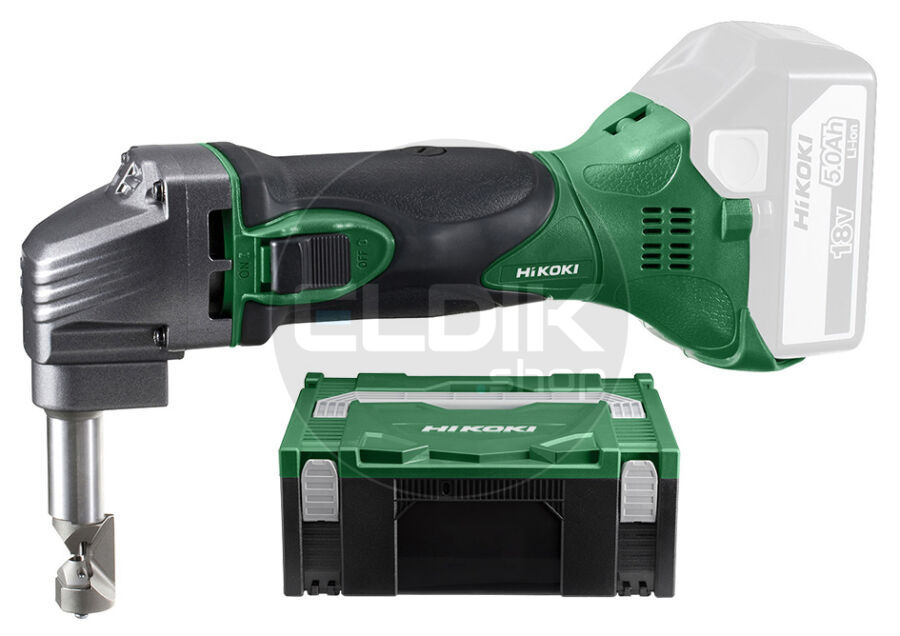 Hikoki CN18DSLW4SZ Accu knabbelschaar 14,4 V- 18 V - In HSC II koffer