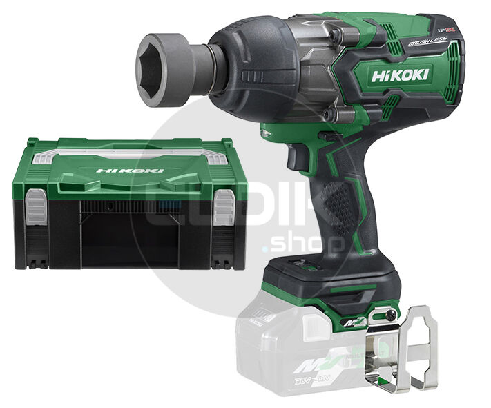 Hikoki WR36DAW2Z Accu slagmoersleutel - 36 V / 1.180 Nm / 3/4" - Exclusief lader en accu's - HSC III koffer
