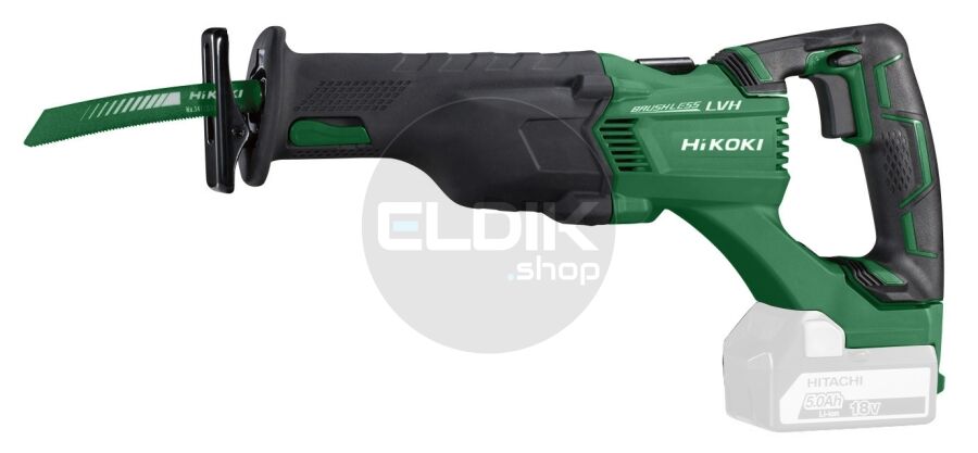 Hikoki CR18DBLW4Z Accu reciprozaag - 18V -  Exclusief accu's en lader.