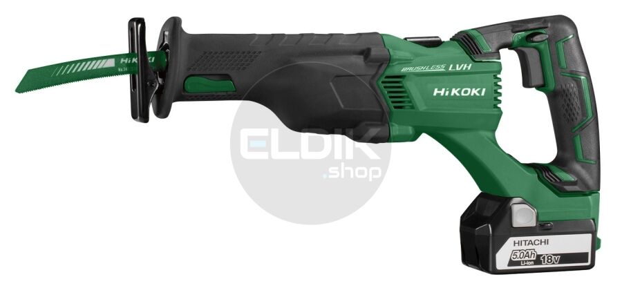 Hikoki CR18DBLWJZ Accu reciprozaag - 18V -  5.0 Ah in HSC IV koffer