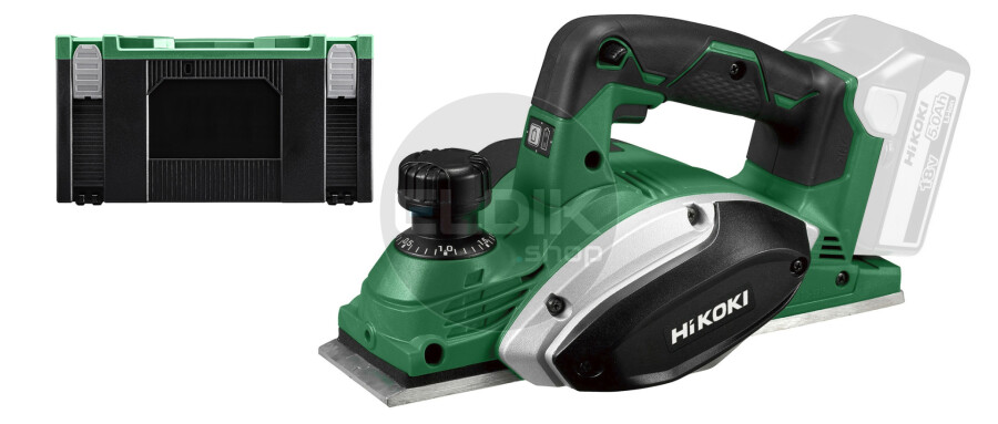 Hikoki P18DSLW2Z Accu schaafmachine - 18 V / 82 mm - Exclusief lader en accu's - HSC III koffer