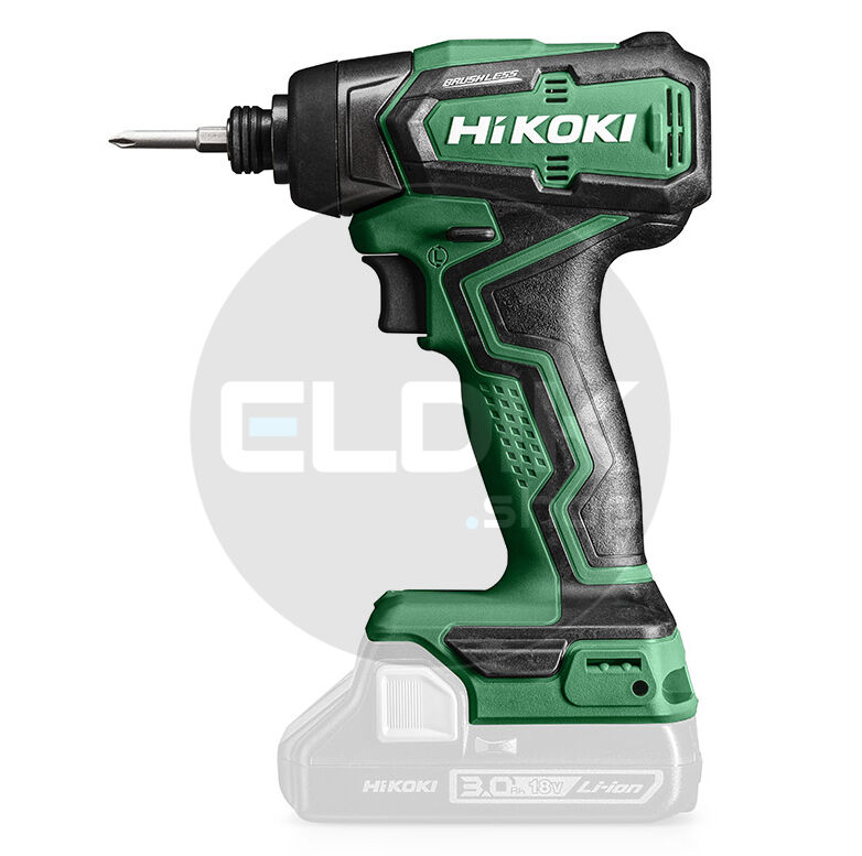 Hikoki WH18DDW4Z Accu slagschroevendraaier WH18DDW4Z - 18V - 140 Nm - 1/4" - In kartonnen doos. Exclusief accu's en lader.