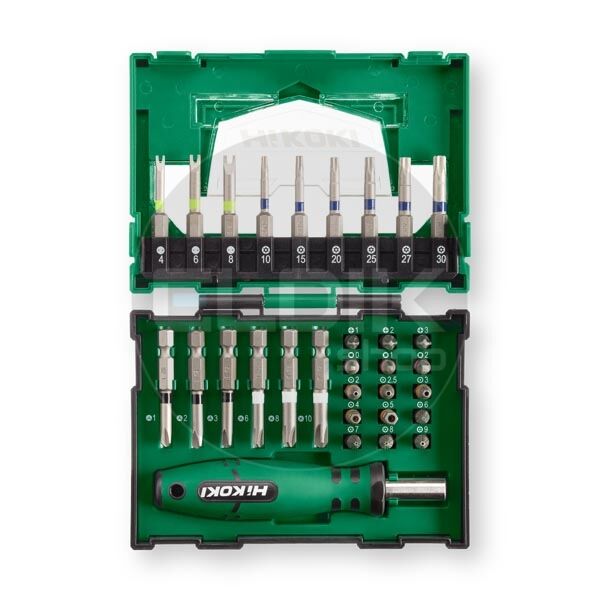 Hikoki 40030023 31-delige veiligheids bitset (BOX II)