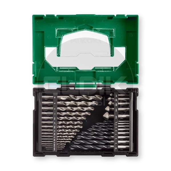 Hikoki 40030031 29-delige boor-/verzinkset (BOX III)