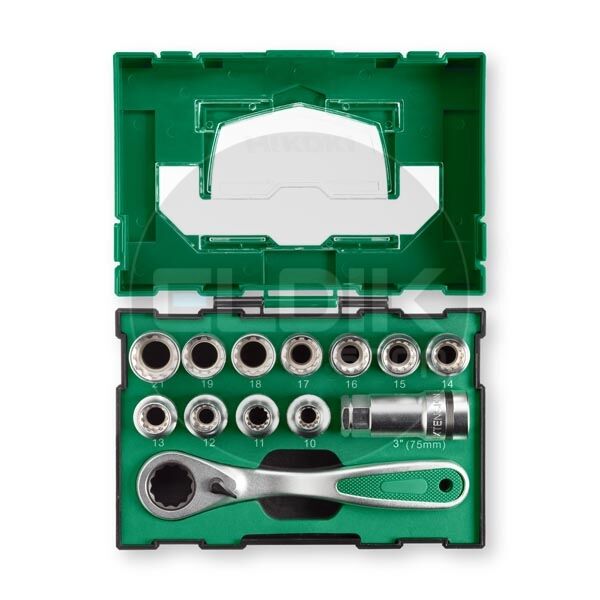 Hikoki 40030033 13 Delige Doorsteek Doppenset