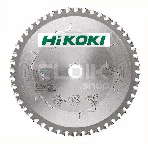 Hikoki 752449 Cirkelzaagblad HM voor Aluminium en Laminaat | 216 x 30 Z60