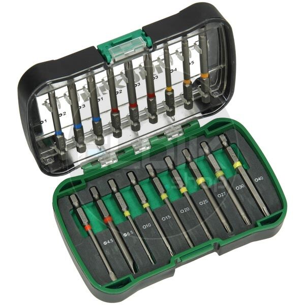 Hikoki 750361 Bitset 18-delig 1/4" Lengte 75 mm