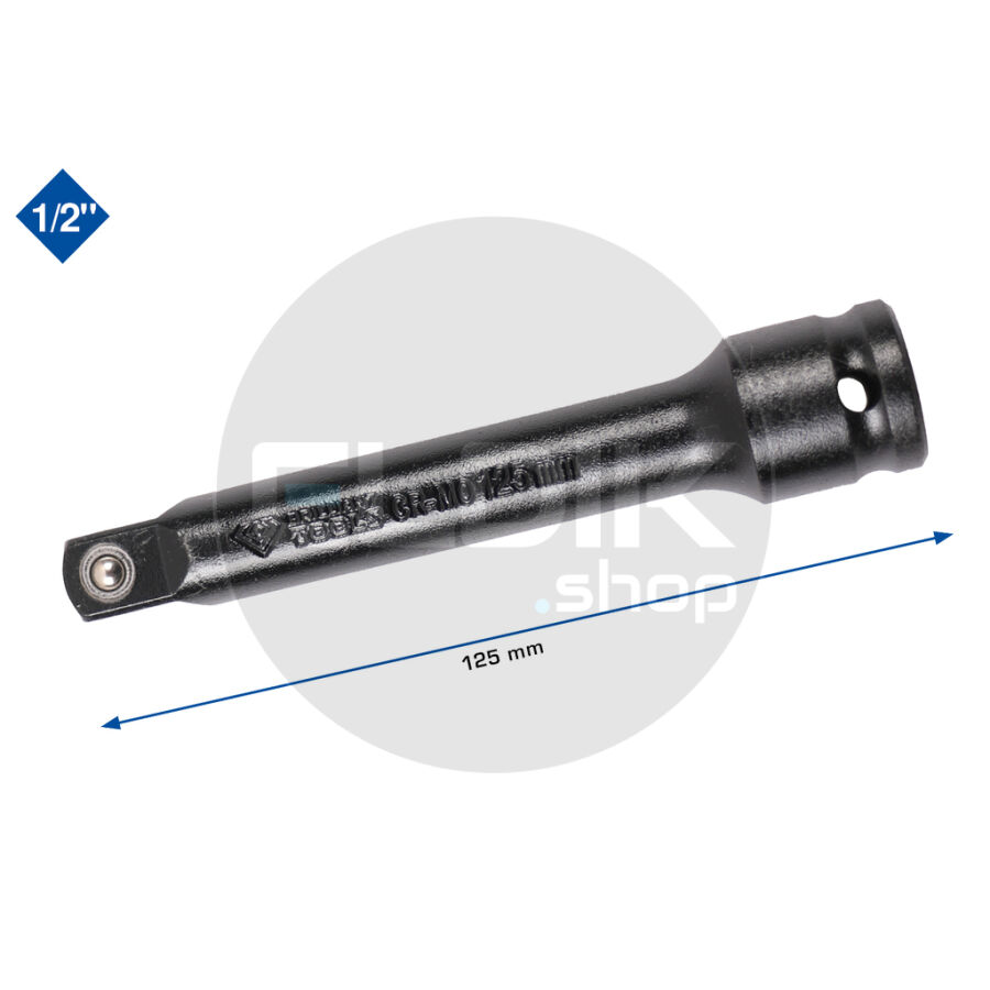 Brilliant Tools BT022669 Kracht verlengstuk 1/2" 125 mm