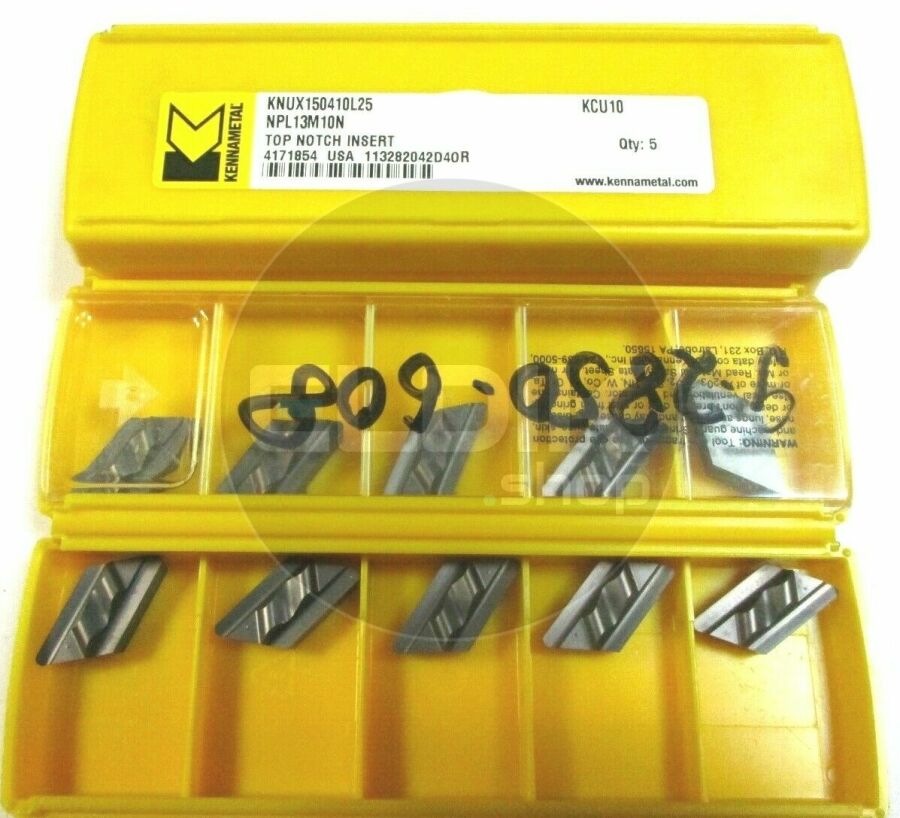 Kennametal KNUX 150410L25 KCU10 Wisselplaatjes voor beitel - NPL13M10N