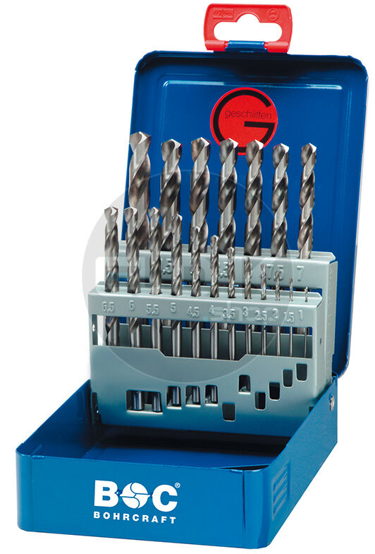 Bohrcraft MG10 Metaalboorset 1,0 - 10,0 x 0,5 | 19-delig - 11201310019