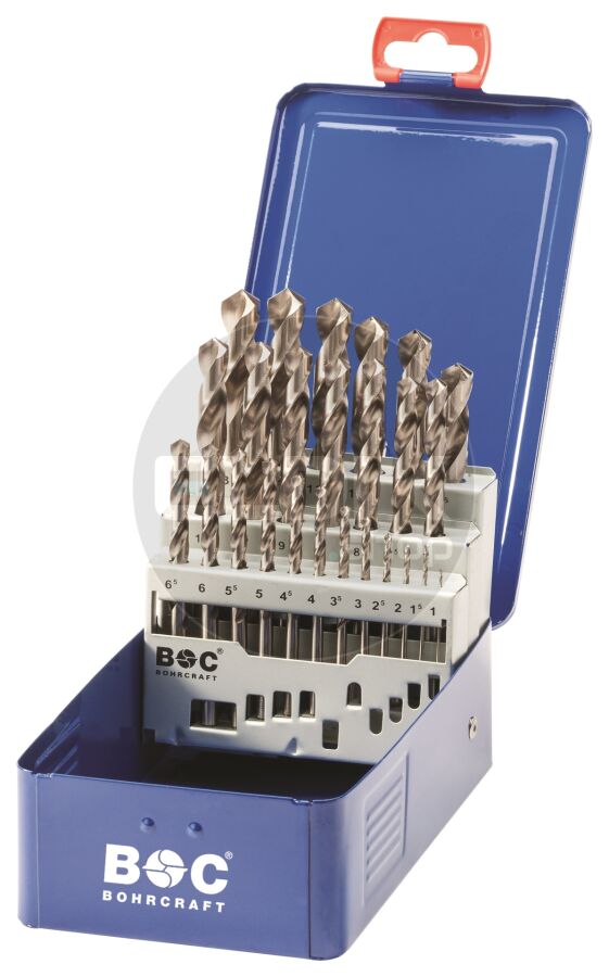 Bohrcraft MG13 Metaalboorset 1,0 - 13,0 x 0,5 | 25-delig - 11201310025