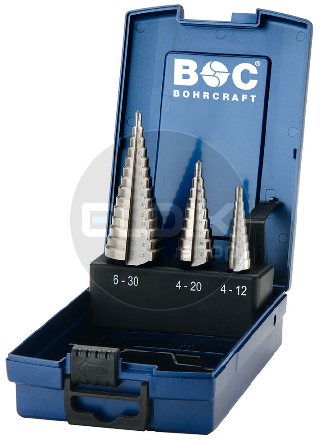 Bohrcraft STB3-K Trappenboorset 4,0 -30,0 | 3-delig - 17601330003